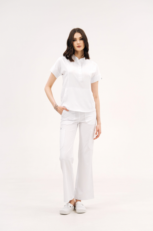 Top medyczny 604 Bialy