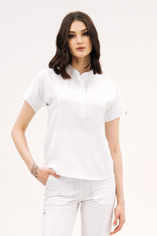 Top medyczny 604 Bialy