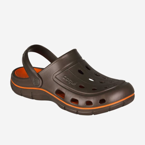 Медичне взуття COQUI 6351 Шоколадний/Оранжевий