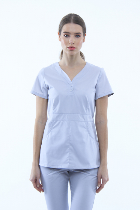 Top medyczny 11 Jasnoszary