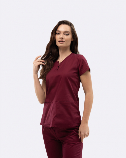 Медичний костюм 1889 S Бордо Медичний костюм 1889 S Бордо