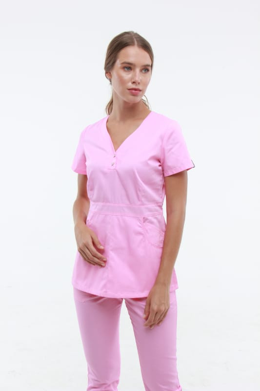 Медичний костюм 1181 Рожевий