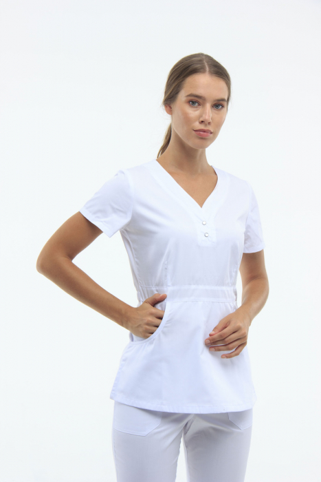 Top medyczny 11 Biały