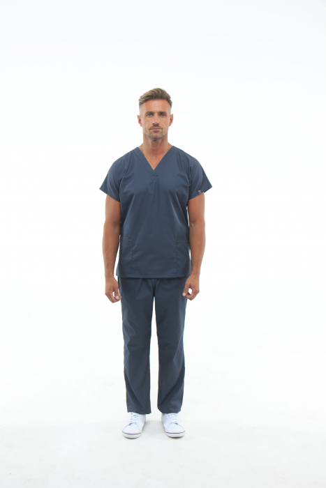 Медицинский костюм 00181 Мокрый асфальт (Unisex) Медицинский костюм 00181 Мокрый асфальт (Unisex)
