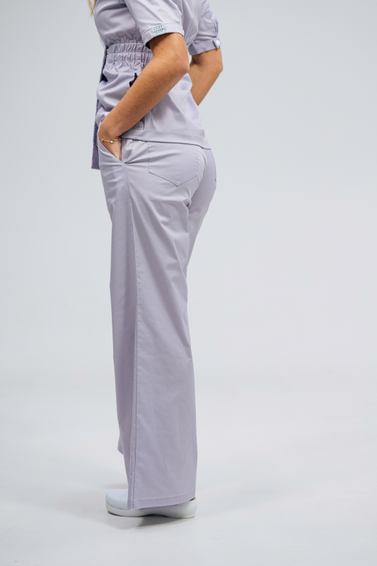 Spodnie medyczne 97 Liliowy